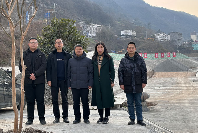 与中国矿业大学赴白河调研汉江航运复航项目