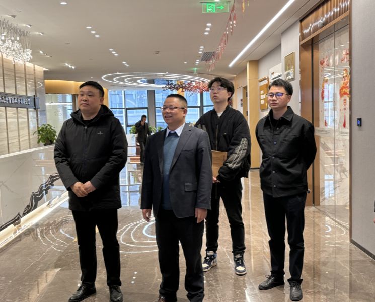 金沙8087公司赴安康市九州智能科技有限公司调查调研